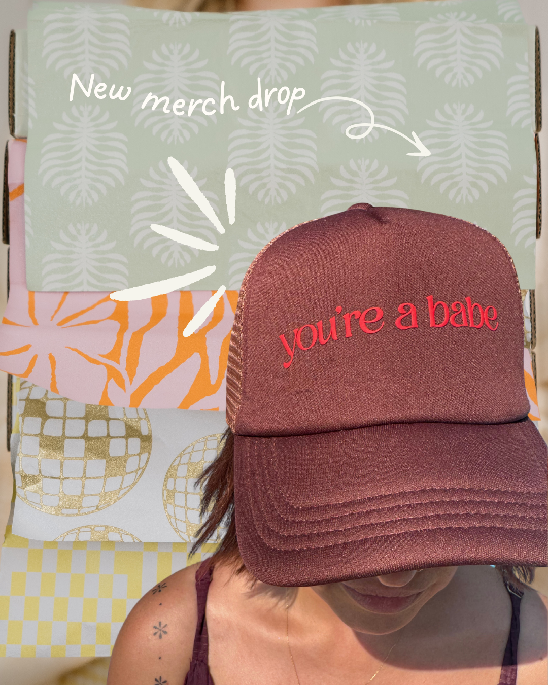 You're a Babe Trucker | Brown