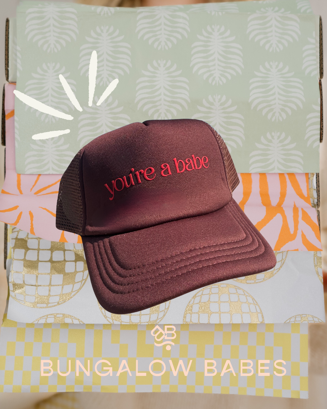 You're a Babe Trucker | Brown